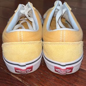 Yellow Old Skool Vans Size Womens US 7